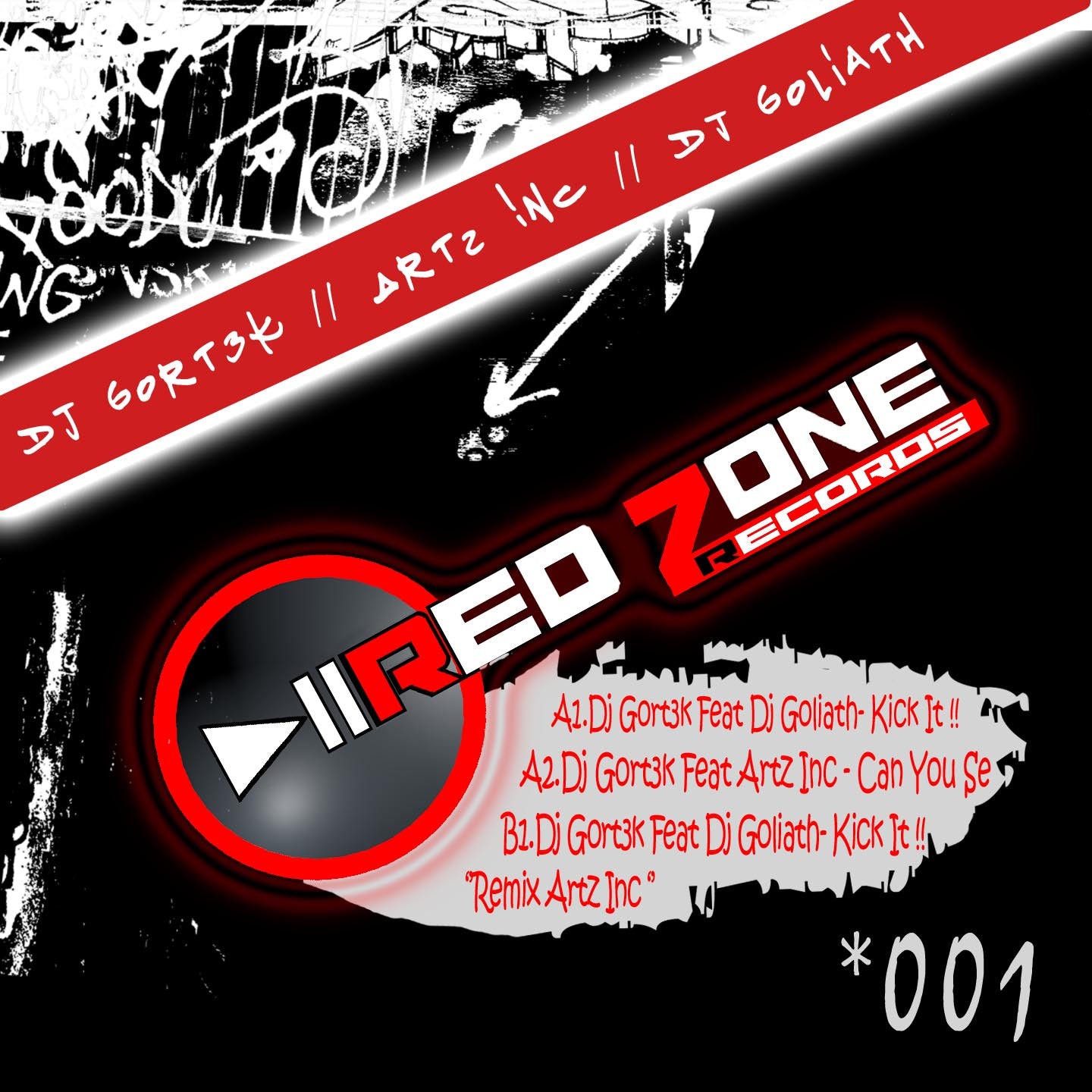Dj Gort3k Feat Dj Goliath - KICK IT! #RED001