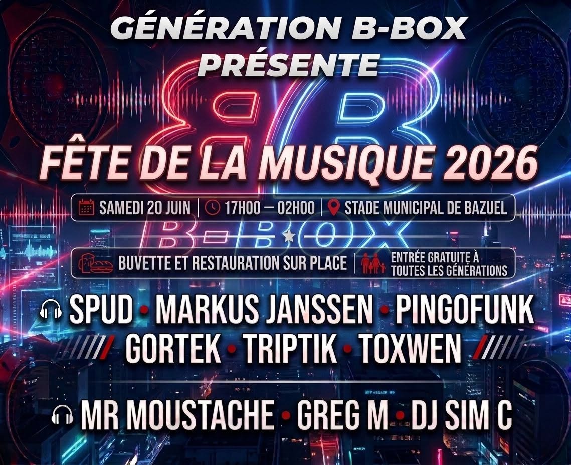 Set TripTik Vs Dj Gort3k @t Bazuel fête de la musique 20 06 2026